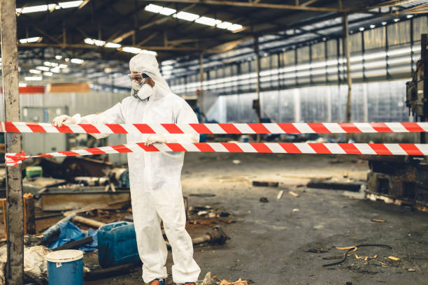 Professional Crime Scene Cleanup technician working in Salem, MA